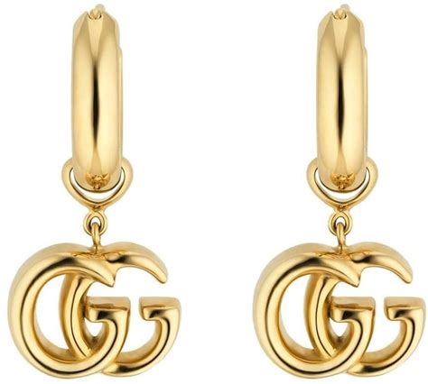 gucci boule earrings|Gucci earrings gold hoops.